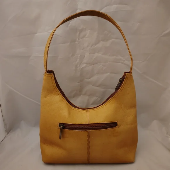 Vintage Le Donne Women's Brown Leather Purse