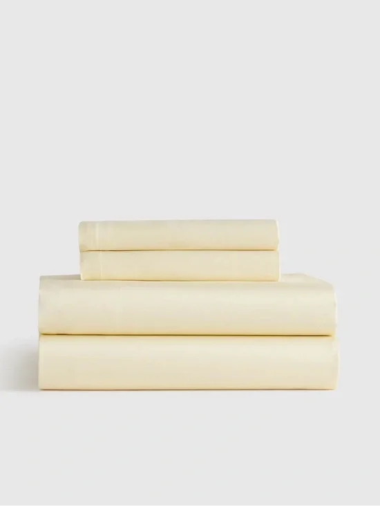 Bamboo Queen Butter Yellow Sheet Set - Retail $134
