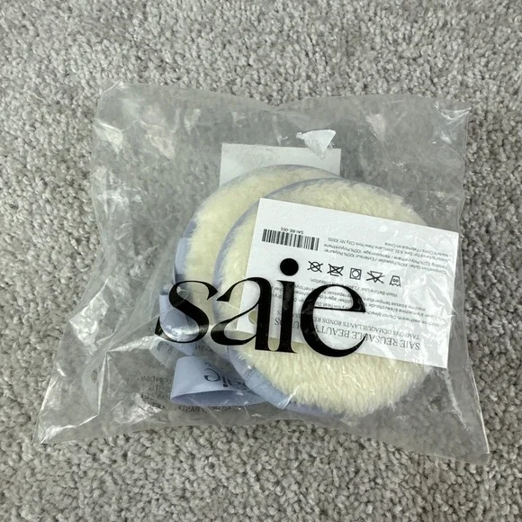 Saie Reusable Beauty‎ Rounds 3 Pack White Lavender Skincare Beauty NIP