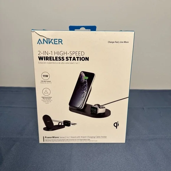 Anker B2595 Wireless‎ Charging Station (IL/RT6-17601-B2595-NIB)