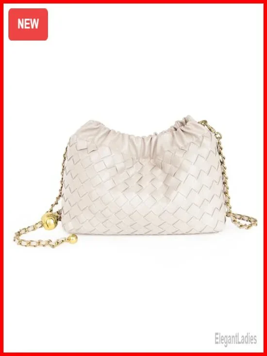 Woven Crossbody Bag & Clutch, Ruch Design, Adjustable Strap