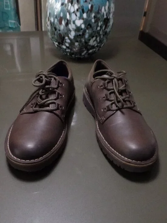 CLARKS Collection Men's Leather Eastford Shoes - NWT - SIZE: 7.5