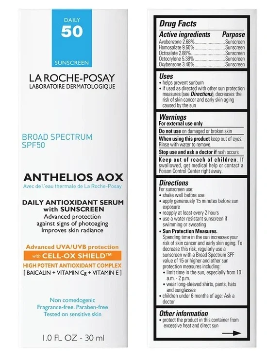 La Roche-Posay Anthelios AOX Daily Antioxidant Serum SPF 50