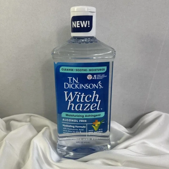 T.N. Dickinson's‎ Witch Hazel Face & Body Astringent Oil Removal 16 Oz