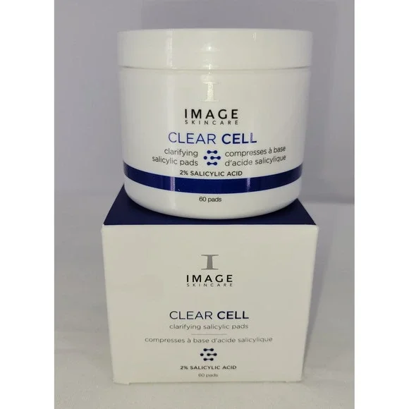 IMAGE Skincare Clear Cell Clarifying Salicylic Pads 2% Salicylic Acid 60ct NIB‎