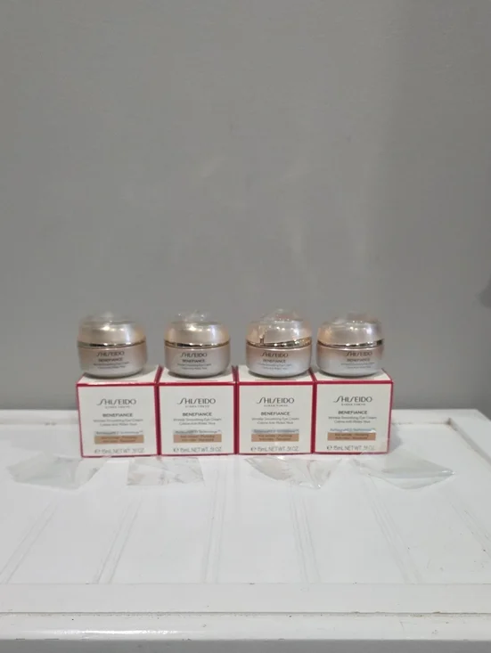 Shiseido Benefiance Eye Cream - Gold and White Packaging