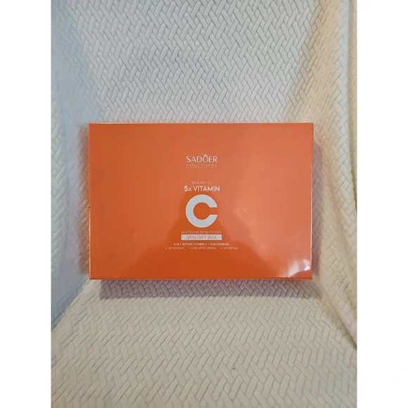 New Sadoer 5x Vitamin Sun‎ Active  Skincare 6 Pcs Set