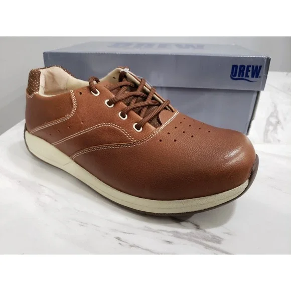 NEW Drew Shoes Tour Women's 10 XTRA WIDE XWIDE  Brown‎ Camel