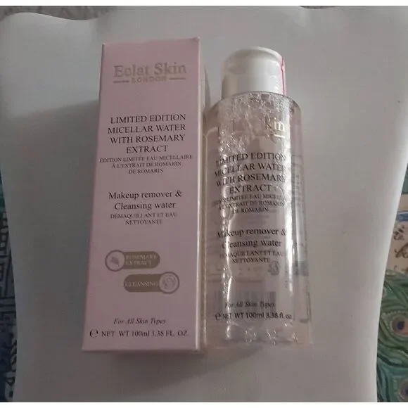 BNIB~ECLAT SKIN LONDON Limited Edition Micellar Cleansing Water/Makeup Remover