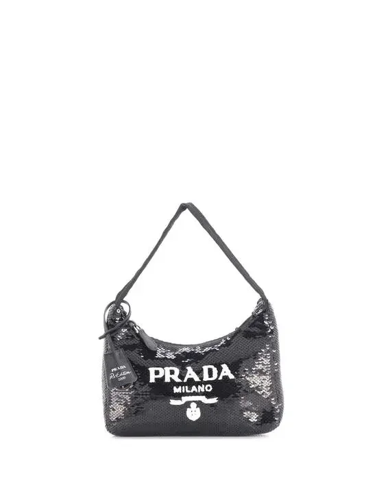 Prada Re-Edition Hobo Sequins Mini #296383P18B