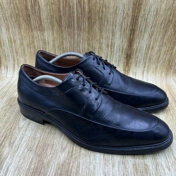 Cole Haan Warren Apron Toe Mens Size 11 Black Oxford Grand.OS Dress Shoes C20159
