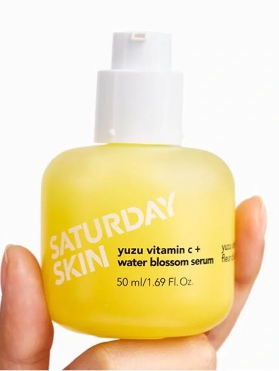 New SATURDAY SKIN Yuzu Vitamin C + Water Blossom Serum 50ml Unopened in Box