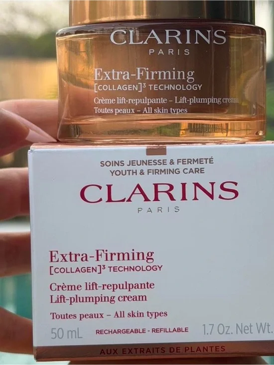 Clarins Extra-Firming Collagen³ Night Cream 50ml New In Box Fresh