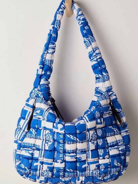 NWT FP Movement Quilted Carryall in Sailing Club