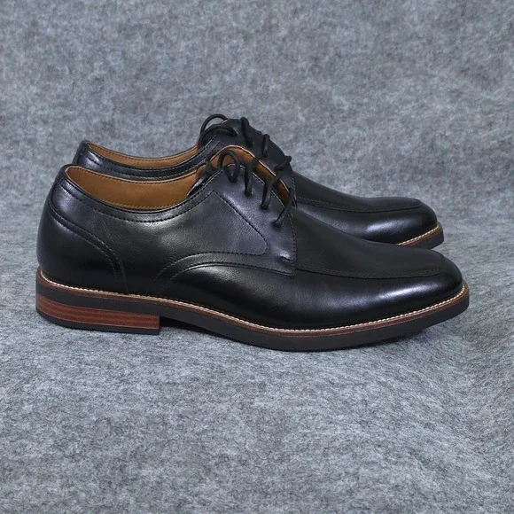 Dockers Men's Belson Black Leather Dress Shoes Supreme Comfort size 8.5 M‎