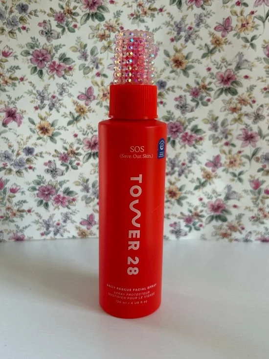 Bedazzled Tower 28 Red Daily Rescue Facial Spray
