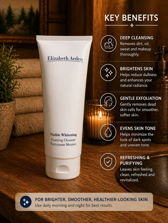 Elizabeth Arden Visible Whitening Foaming Cleanser