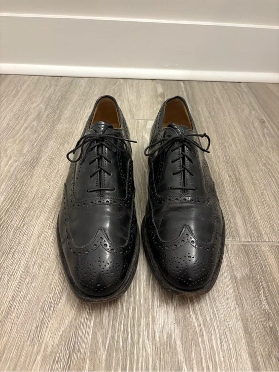 Johnston & Murphy Black Leather Men’s Dress Shoes