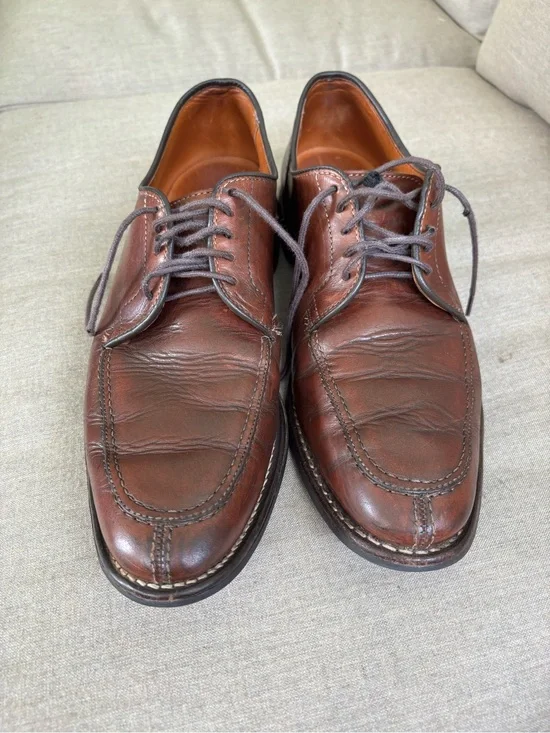 Allen Edmonds Clark Street Brown Leather Penny Loafers Men’s Dress Shoes USA