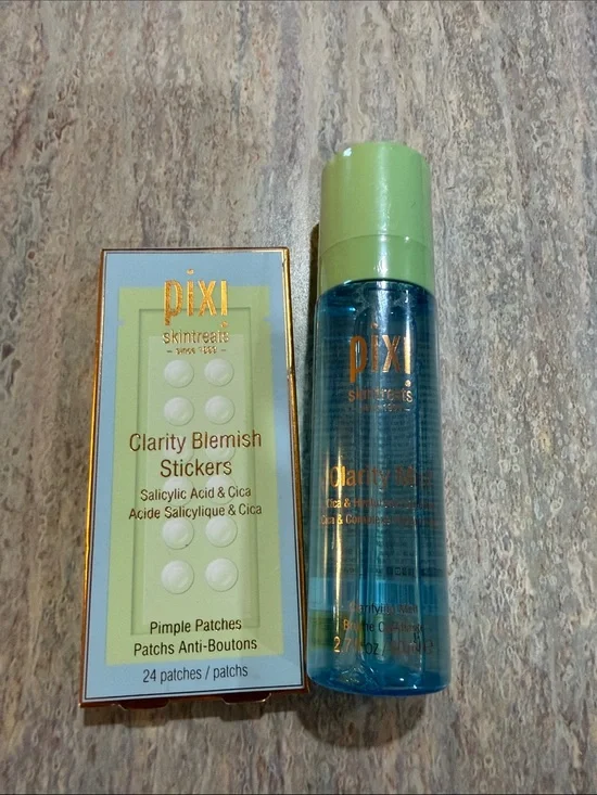Pixi Clarity Blemish Stickers & Clarifying Toner