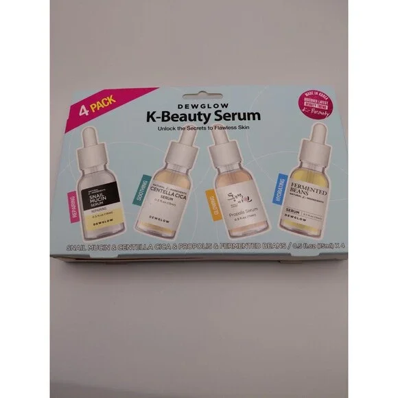 K BEAUTY SERUM 4 PACK Made In KOREA