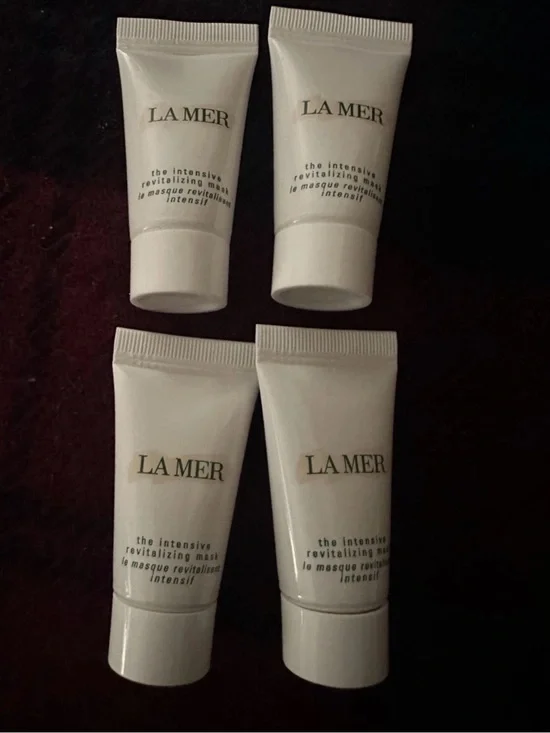 Set Of 4 La Mer The Intensive Revitalizing Mask - Sample Size .17 OZ.