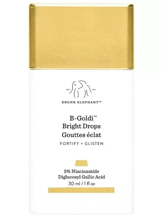 Drunk Elephant B-Goldi Bright Illuminating Drops 5% Niacinamide Serum,  1 oz