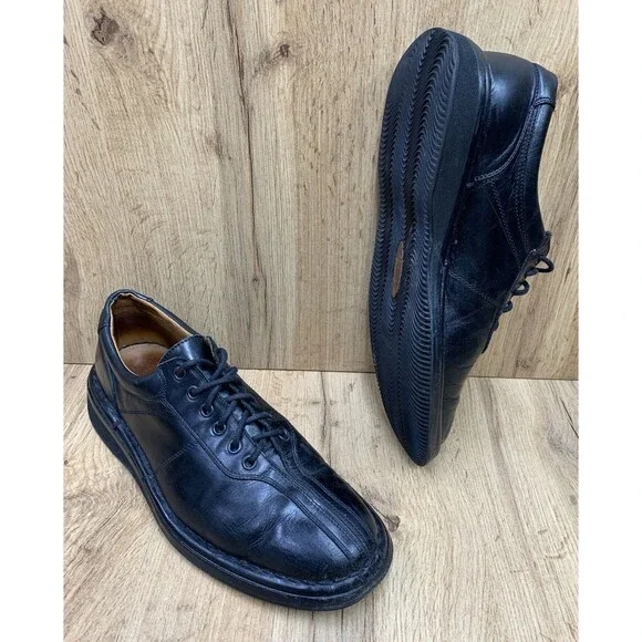 Allen Edmonds 48040 Men's Black Leather Comfort Oxford Shoes Size 9.5 D USA