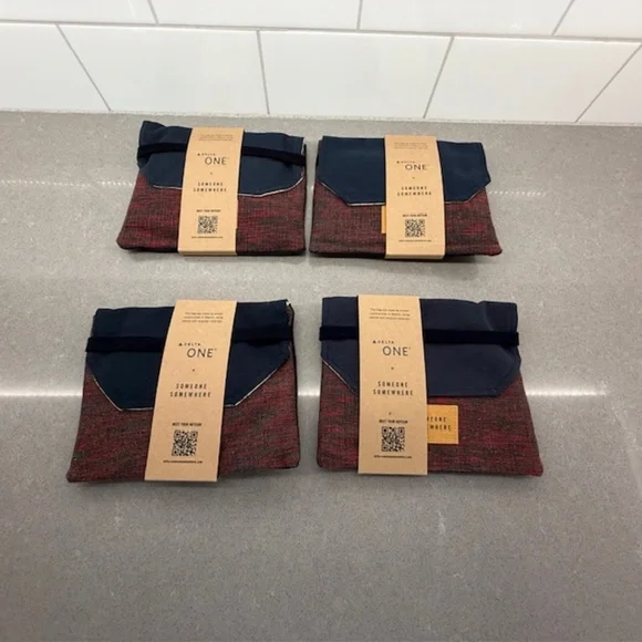 4 Delta Air Lines - Delta One Amenity Kit - Someone Somewhere NEW