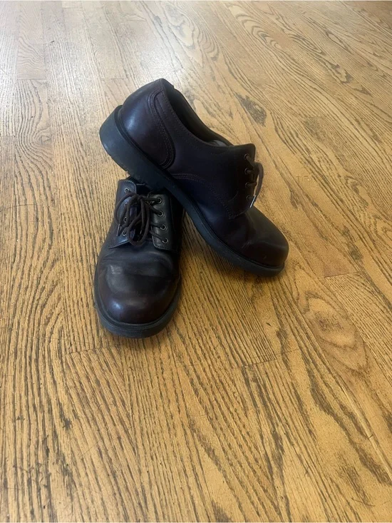 Bass Men's Oxfords in Dark Brown Leather