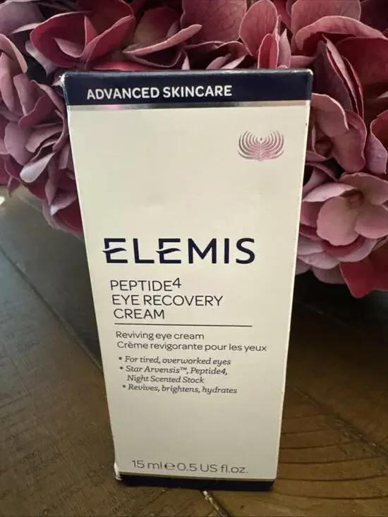 Elemis Peptide4 Eye Recovery Cream. Full Size, .5oz/15ml.