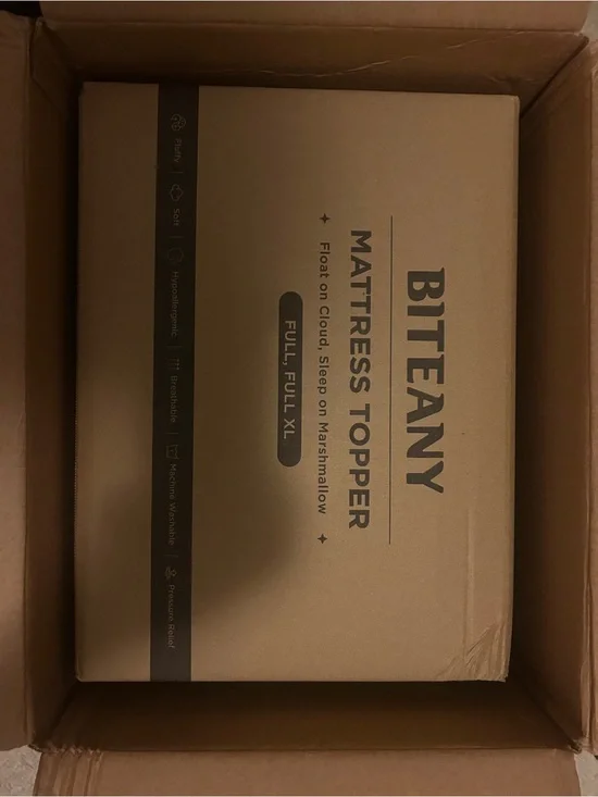 NWT Premium Full/Full XL Memory Foam Mattress Topper