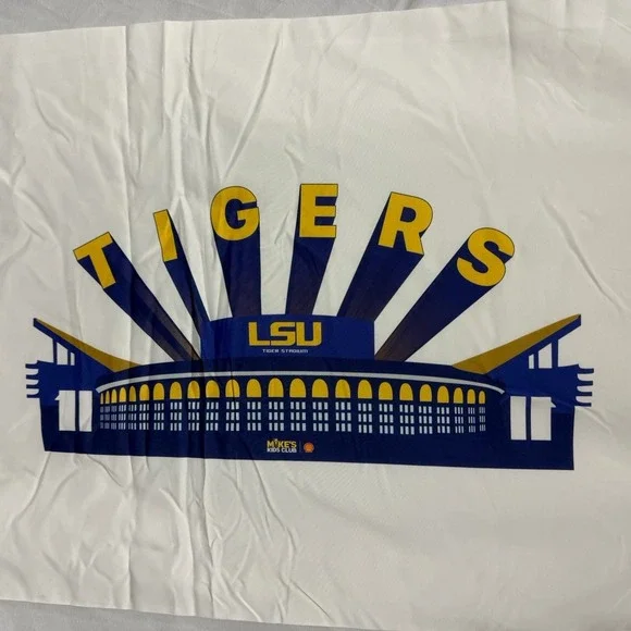 Pillowcase Slipcover LSU Tigers Mikes Kids Club Tiger Stadium Set Of 2‎ 21