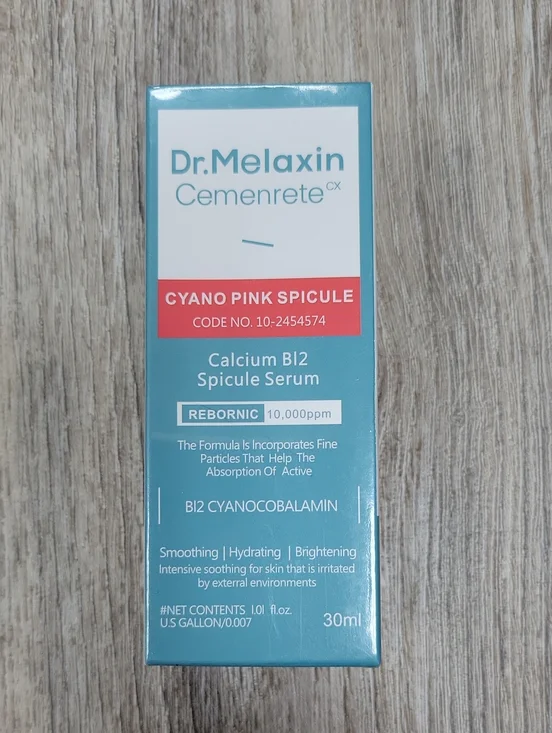 Dr. Melaxin Cemenrete Cyano Pink Spicule Calcium B12 Serum