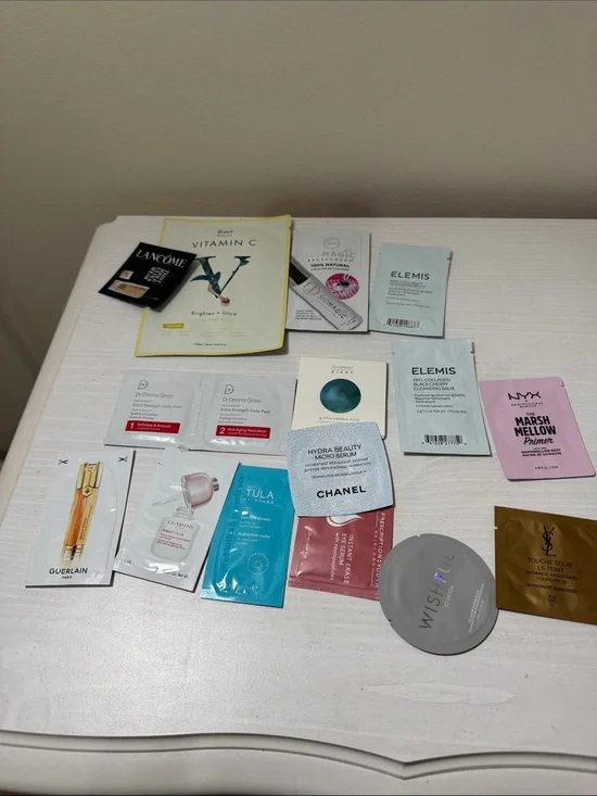 Skin care samples