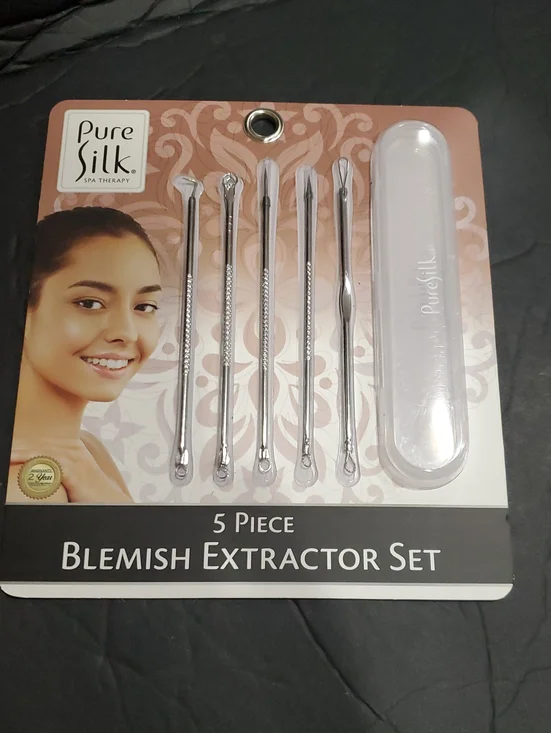 Pure Silk 5piece blemish extraction esthetician beauty skincare set brand new