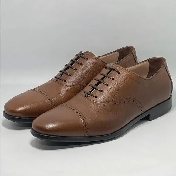 Salvatore Ferragamo Riley Leather Oxfords size 10E