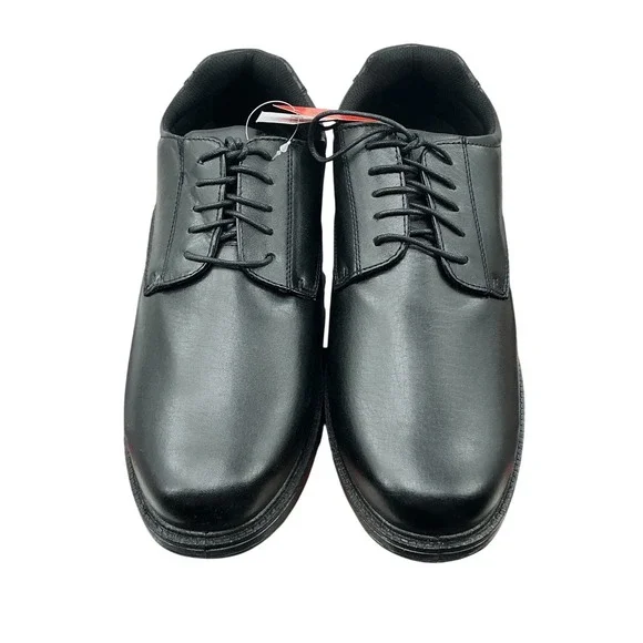 Deer‎ Stags Crown Mens Black Vega Oxford Dress Shoes Slip Resistant Size 13 M