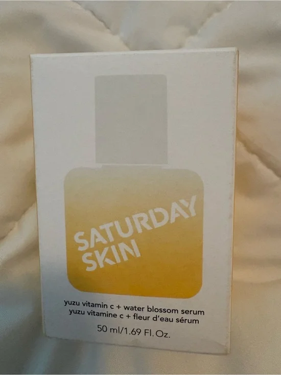 Saturday Skin Yuzu Vitamin C + Water Blossom Serum — Yellow