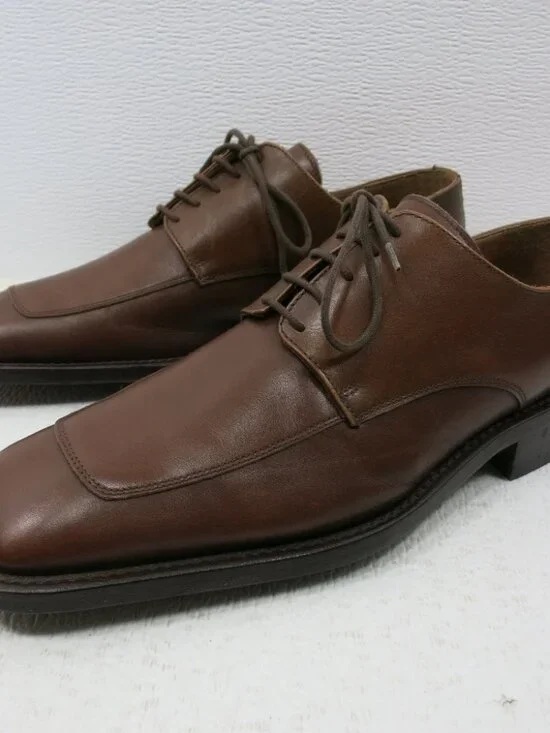 Steddi Leather Dress Formal Elegant Fashion Men's Oxford Shoes Italy Size 8