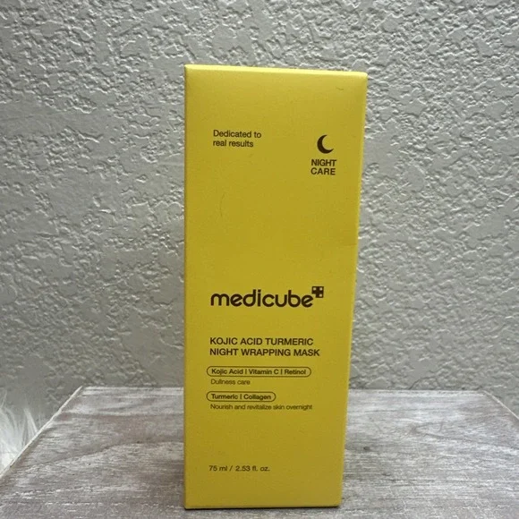 $11 🌙 Medicube Kojic Acid Turmeric Night Wrapping Mask SEALED EXP 2028