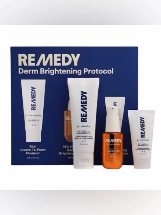 Remedy Skin Brightening 3-Piece Skincare Kit