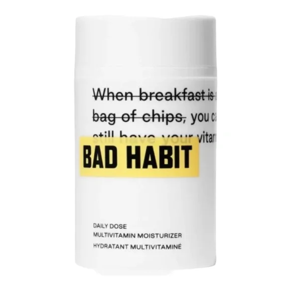 Bad Habit Skincare Daily Dose Multivitamin Moisturizer 1.6 fl. oz. 50 ml 4 Pack