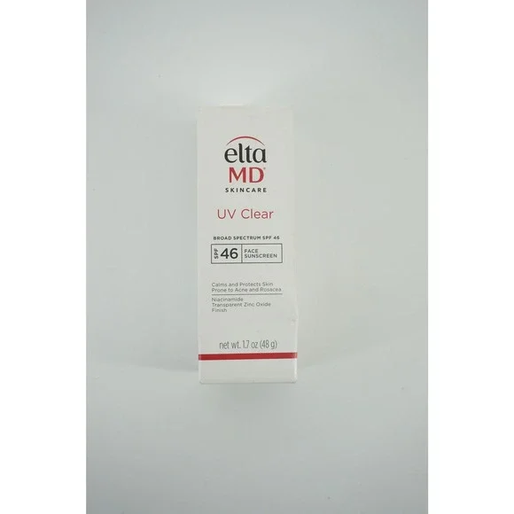 NEW EltaMD UV Clear Facial Sunscreen Broad-Spectrum SPF 46 Niacinamide 1.7oz