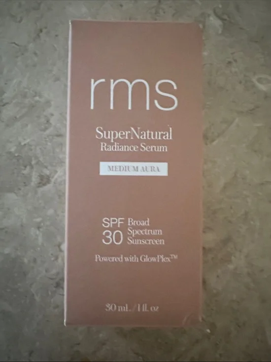 RMS SuperNatural Radiance Serum SPF 30 - Medium Aura (Peachy Rose Box)
