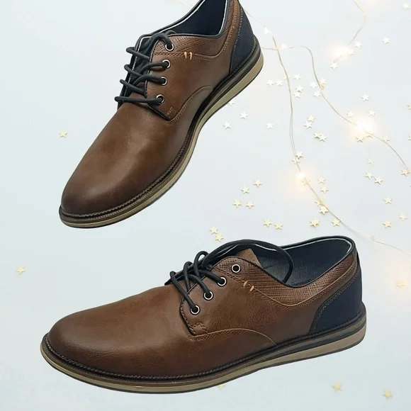 Sonoma Brown and Black Oxfords in size 9.5