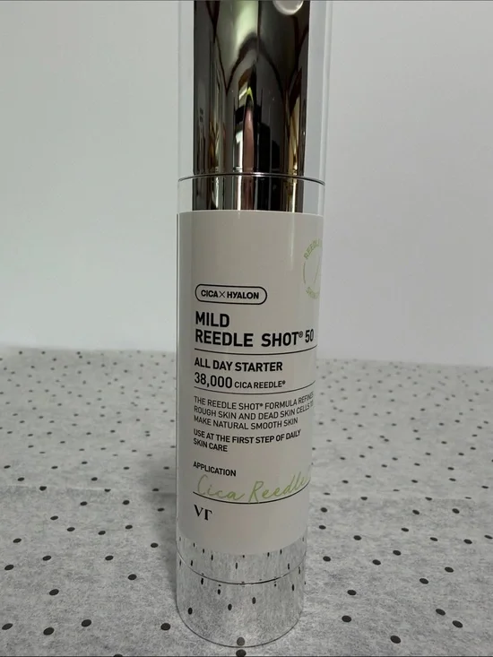 VT Cica x Hyalon Mild Reeedle Shot 50 —Moisturizer all day starter