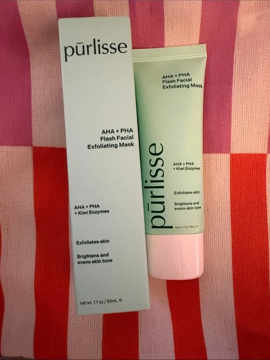 Purlisse AHA + PHA Flash Facial Exfoliating Mask  - NEW