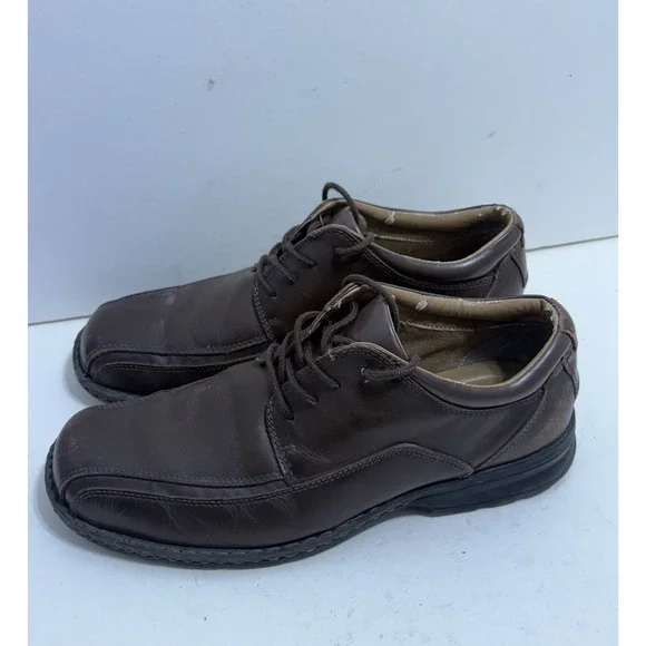 Dockers‎ Mens Trustee Genuine Leather Dress Casual Lace-up Oxford Mens Size 11.5