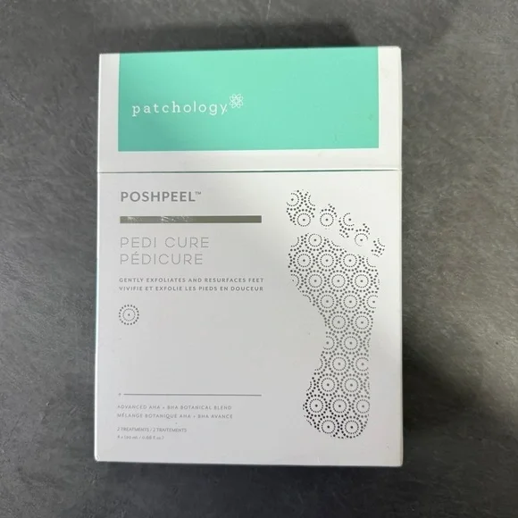 PoshPeel Pedi Cure - Mint and White